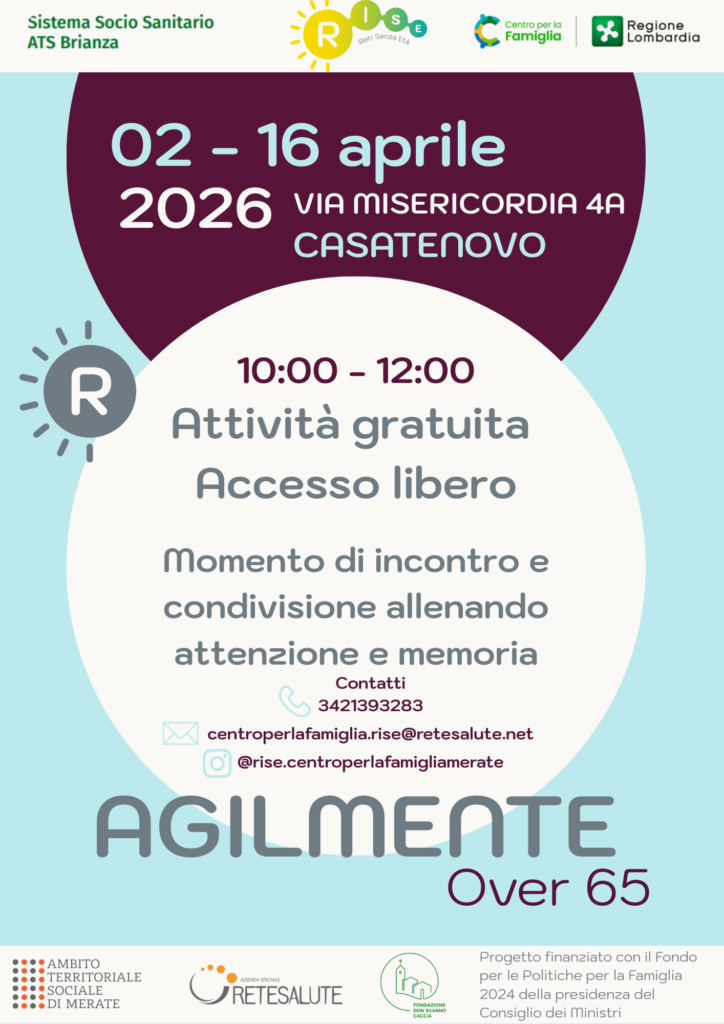 locandina evento agilmente over 65